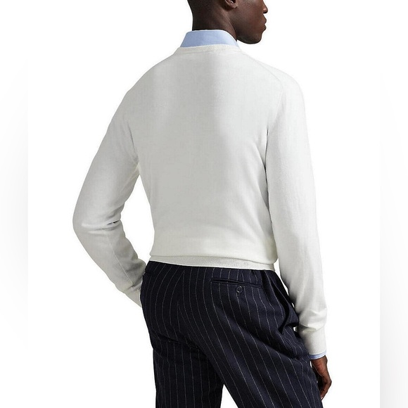 Polo Ralph Lauren V-Neck Sweater Pima cotton - Picture 2 of 6